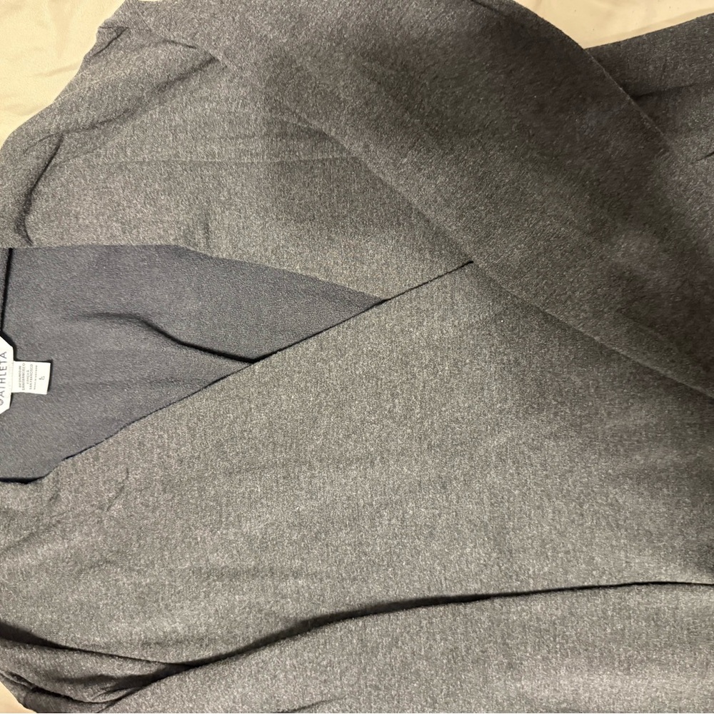 Athleta Dark Gray Wrap Cardigan